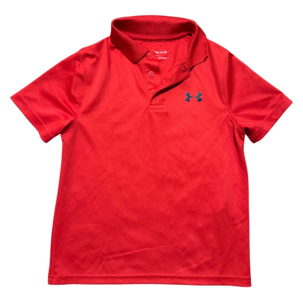 Under Armour Red Performance Polo Shirt
